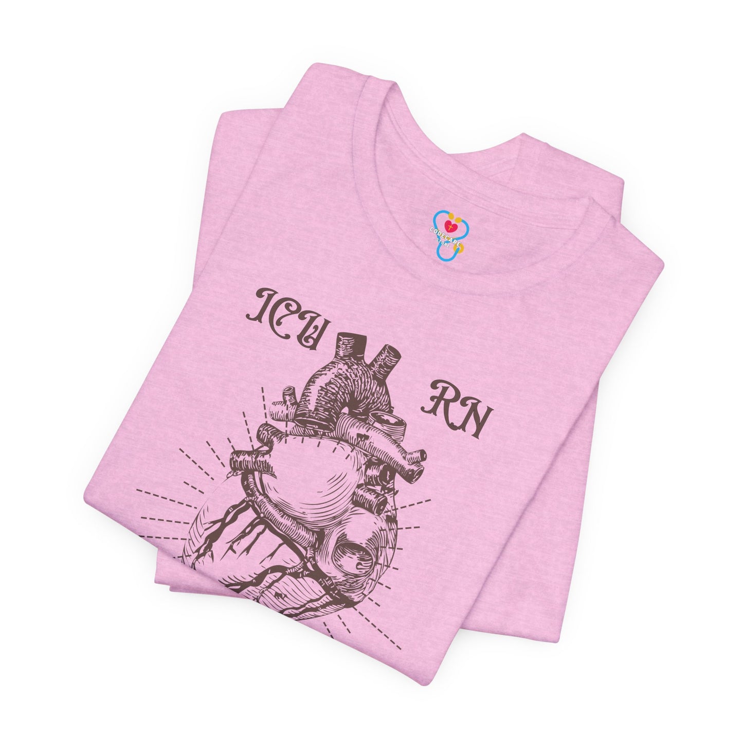 Big Heart ICU Nurse T-shirt