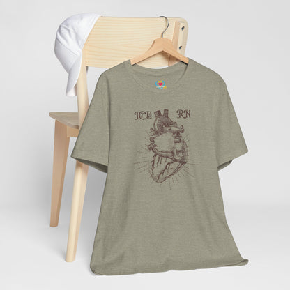 Big Heart ICU Nurse T-shirt
