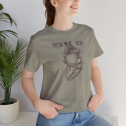 Big Heart ICU Nurse T-shirt