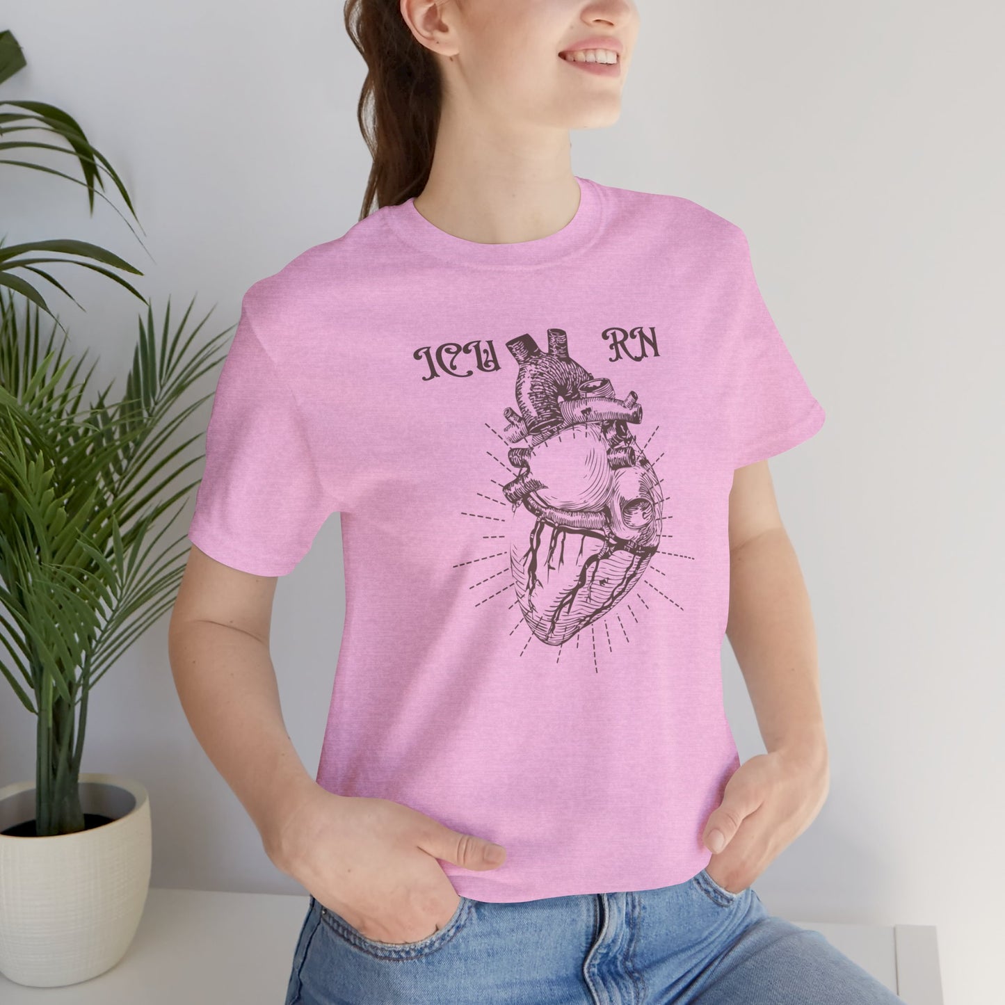 Big Heart ICU Nurse T-shirt