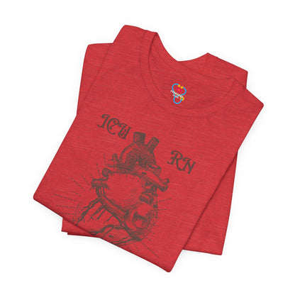Big Heart ICU Nurse T-shirt