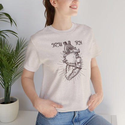 Big Heart ICU Nurse T-shirt