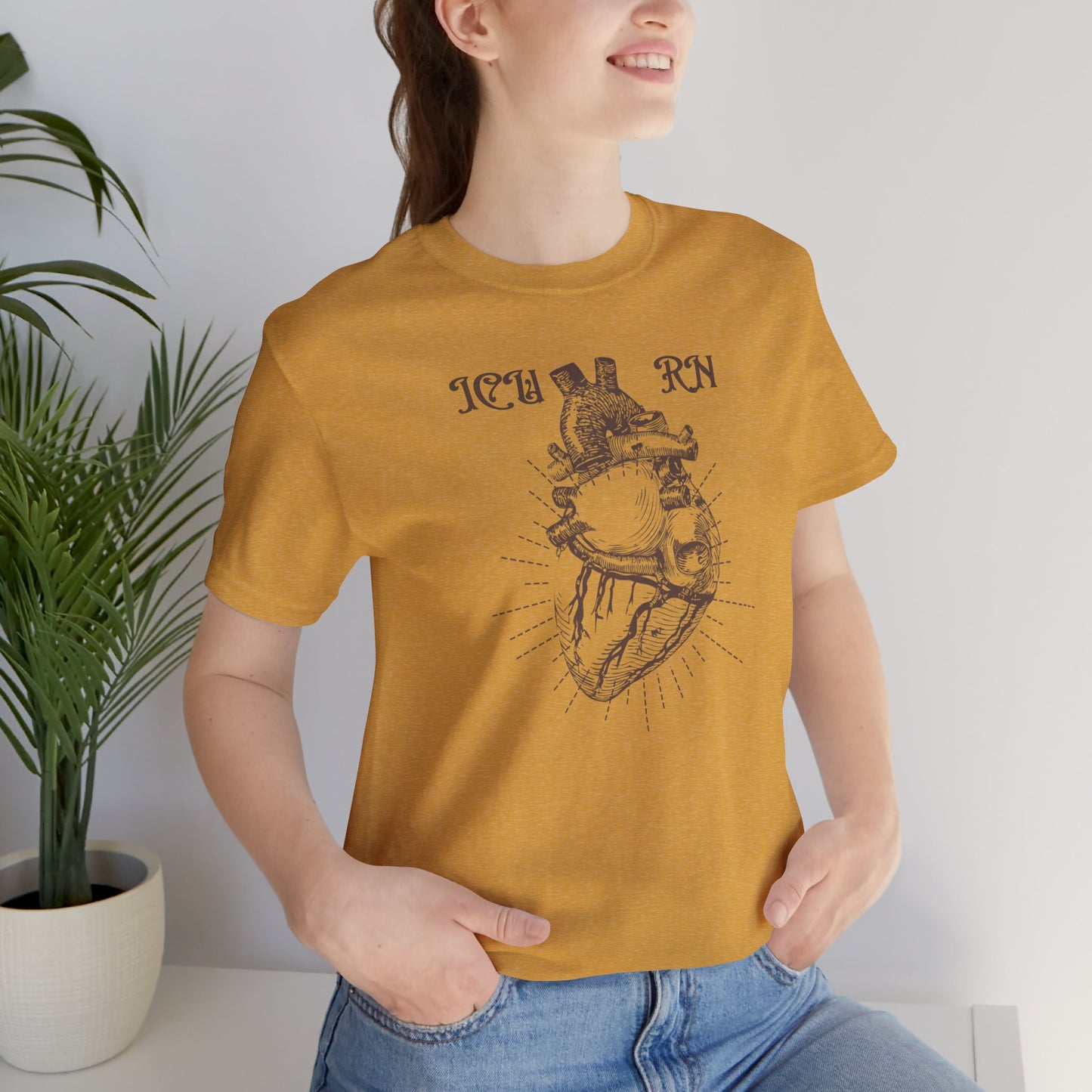 Big Heart ICU Nurse T-shirt