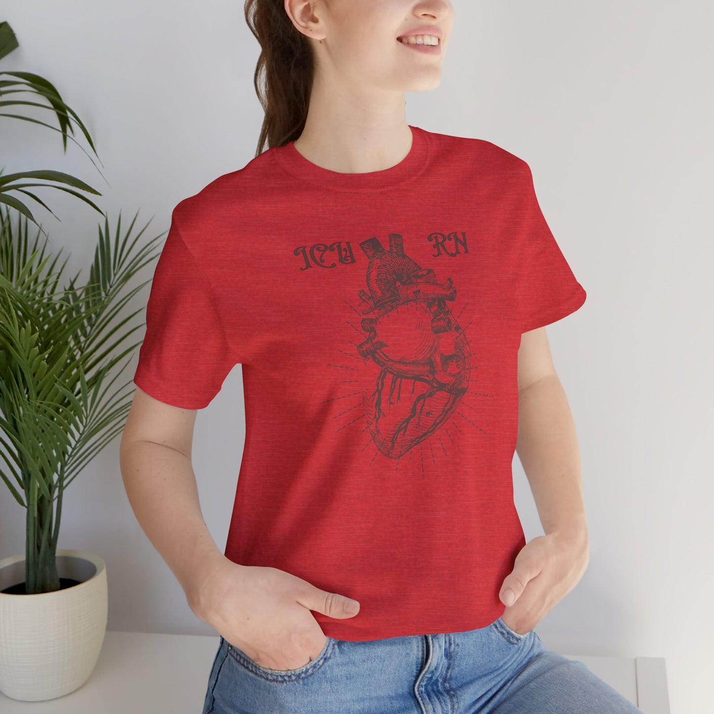 Big Heart ICU Nurse T-shirt