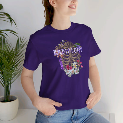 Floral Rib Radiology T-shirt