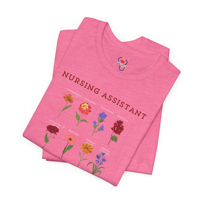 Flower Power Nursing Assistant T-shirt